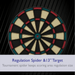 Fat Cat 727 Electronic Dartboard spider and 13 inch target graphic