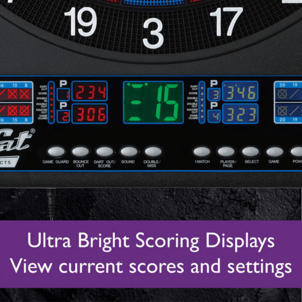 Fat Cat Electronx Electronic Dartboard-Dartboard-GLD Products-Game Room Shop