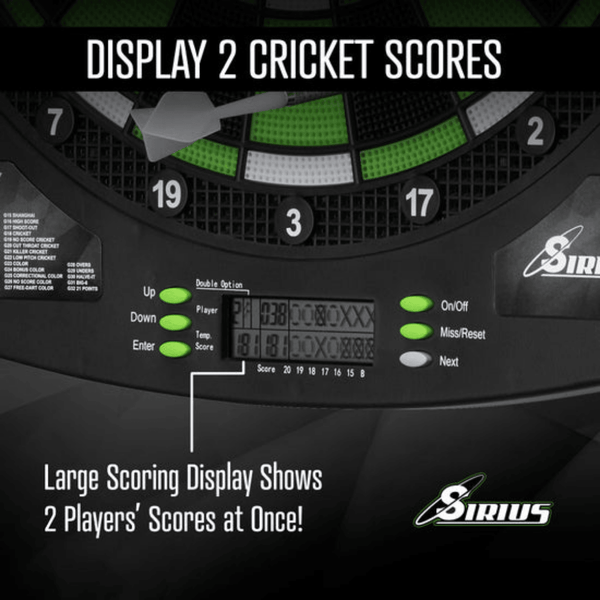 Fat Cat Sirius Electronic Dartboard-Dartboard-GLD Products-Game Room Shop