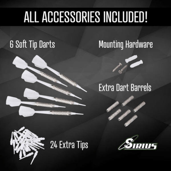 Fat Cat Sirius Electronic Dartboard-Dartboard-GLD Products-Game Room Shop