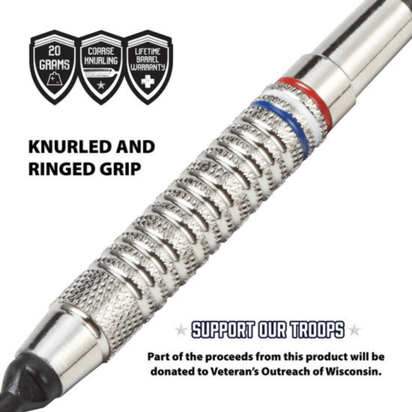 Fat Cat Support Our Troops Soft Tip Darts 20 Grams-Darts-GLD Products-Game Room Shop
