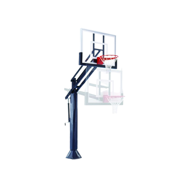 First Team Attack In Ground Adjustable Basketball Goal-First Team-Game Room Shop