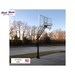 First Team Attack In Ground Adjustable Basketball Goal installed on concrete court-First Team-Game Room Shop