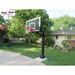 First Team Attack In Ground Adjustable Basketball Goal installed on driveway-First Team-Game Room Shop