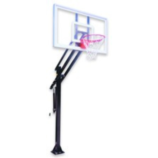 First Team Attack Select In Ground Adjustable Basketball Goal-First Team-Game Room Shop