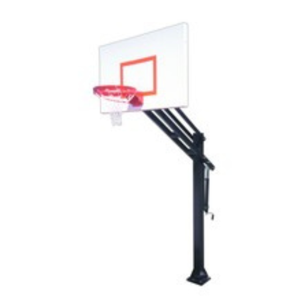First Team Force™ In Ground Adjustable Basketball Goal-Basketball Hoops-First Team-Force Endura-Game Room Shop