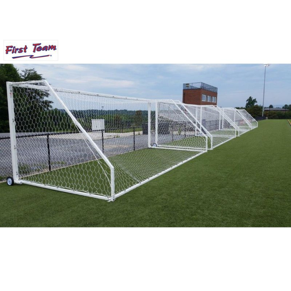 First Team Golden Goal 44 Elite-PB Square Aluminum Portable Soccer Goal-First Team-Game Room Shop