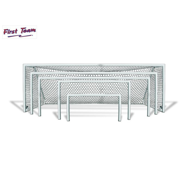 First Team Golden Goal 44 Square Aluminum Portable Soccer Goal size comparison-First Team-Game Room Shop