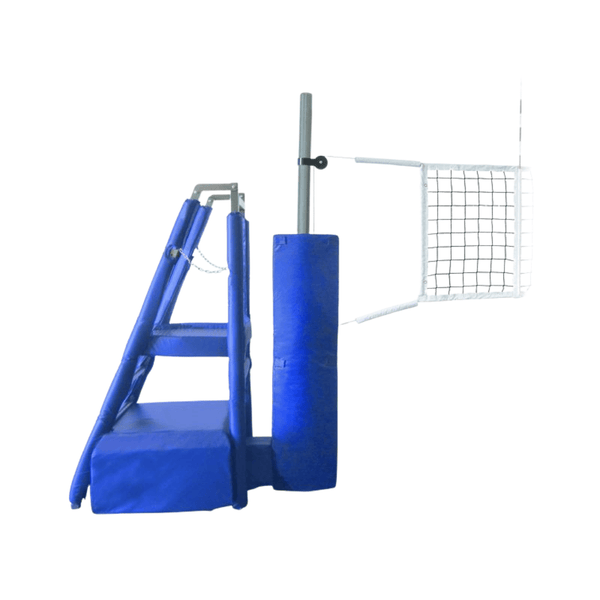 First Team PortaCourt Stellar Portable Recreational Volleyball System with judges stand-First Team-Game Room Shop