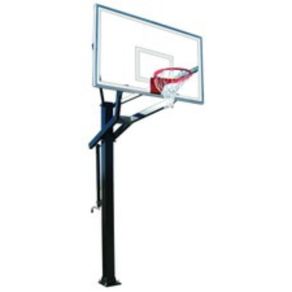 First Team PowerHouse 672 In-Ground Adjustable Basketball Goal-First Team-Game Room Shop