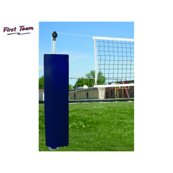 First Team QuickSet Recreational Volleyball Net System installed on playground-First Team-Game Room Shop
