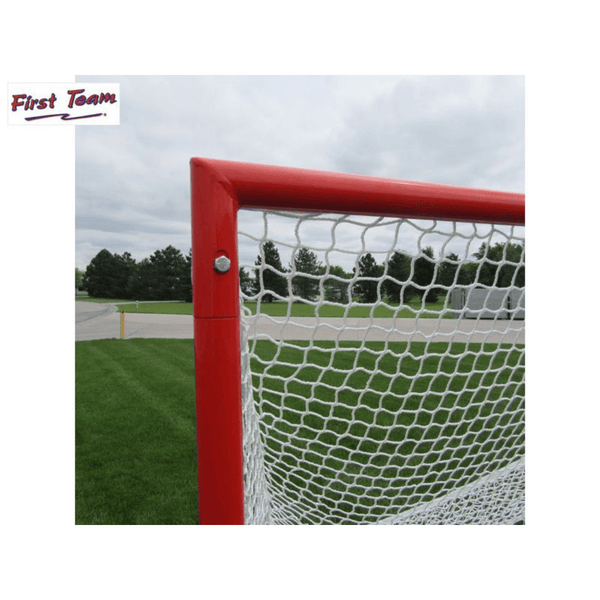 First Team Warmonger Economy Lacrosse Goal outer corner closeup-First Team-Game Room Shop