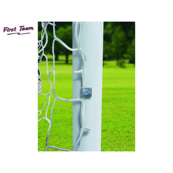 First Team World Class 40 Round Aluminum Portable Soccer Goal klip closeup view-First Team-Game Room Shop