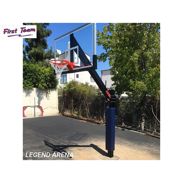 First Team Legend Fixed Height Basketball Goal