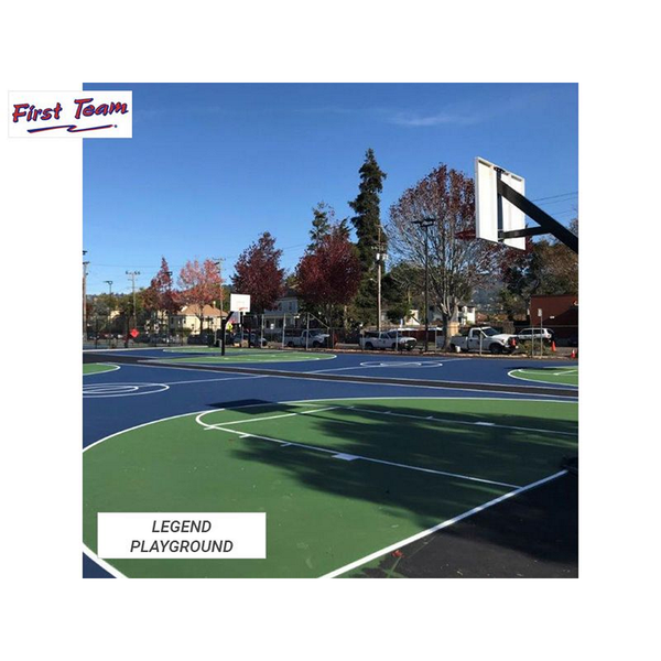 First Team Legend Fixed Height Basketball Goal