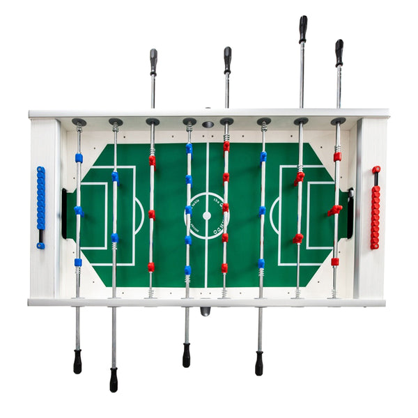 Garlando G-500 Weatherproof Foosball Table in White - Game Room Shop