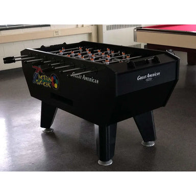 Great American Recreation Action Soccer Table-Foosball Table-Great American Recreation-Coin-Operated-1-Man Goalie-Game Room Shop