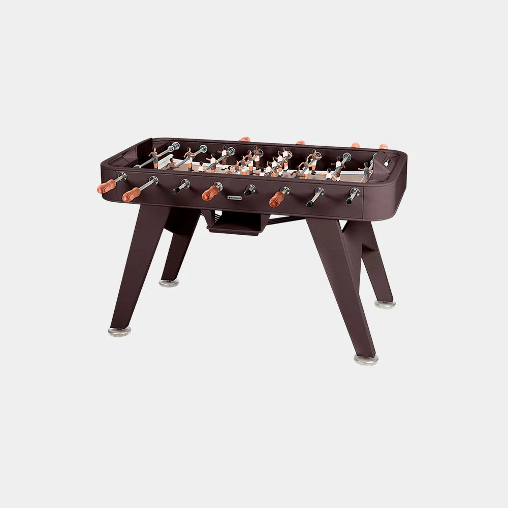 RS Barcelona RS2 Indoor/Outdoor Foosball Table-Foosball Table-RS Barcelona-Iron (Good for Indoor Use)-Grey Brown (MTO)-Game Room Shop