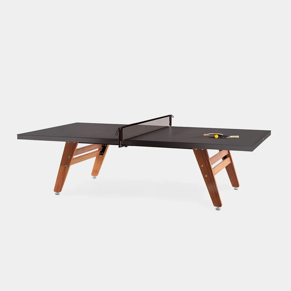 RS Barcelona RS Stationary Ping Pong Table-Table Tennis Table-RS Barcelona-Grey Brown (MTO)-Game Room Shop