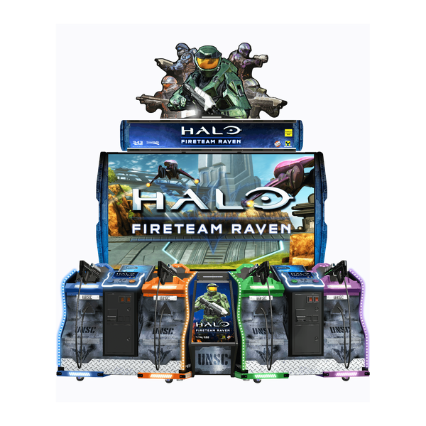 Raw Thrills Halo: Fireteam Raven – 4-Player Tethered-Arcade Games-Raw Thrills-Game Room Shop