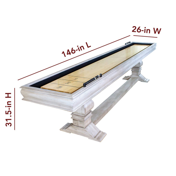 Hathaway Games Montecito 12' Shuffleboard Table-Shuffleboards-Hathaway Games-Game Room Shop