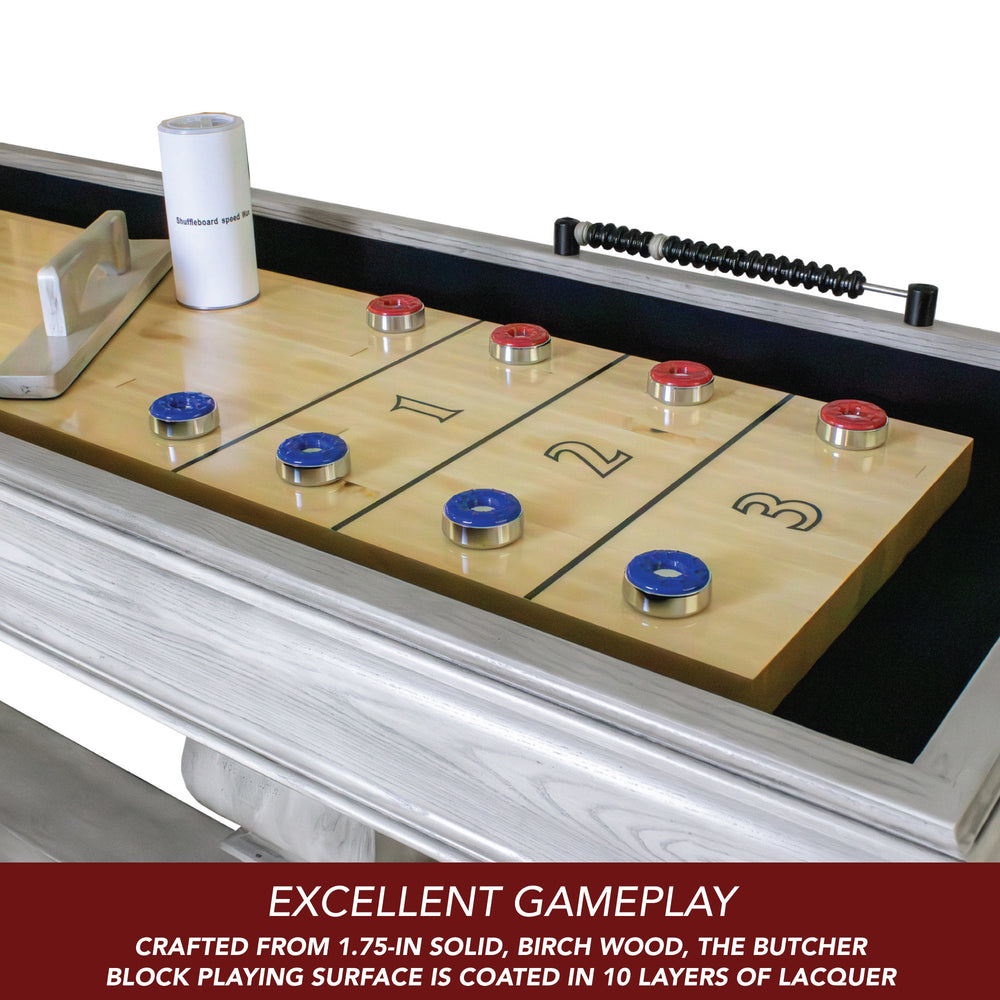 Hathaway Games Montecito 12' Shuffleboard Table-Shuffleboards-Hathaway Games-Game Room Shop
