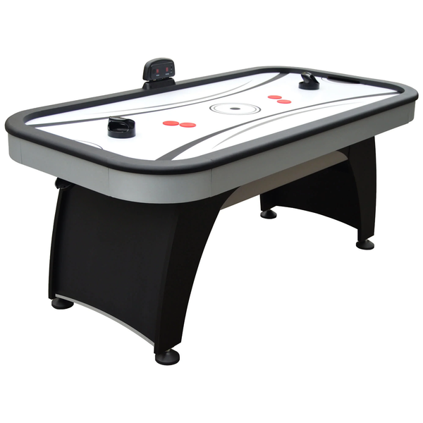 Hathaway Games Silverstreak 6ft Air Hockey Table with LED Scoring-Air Hockey Tables-Hathaway Games-Game Room Shop