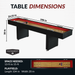 Hathaway Games Avenger 9-ft Shuffleboard Table-Shuffleboards-Hathaway Games-Game Room Shop