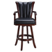 Hathaway Games Avondale 29-in Swivel Bar Stool with Arm Rests-Bar Stool-Hathaway Games-Game Room Shop
