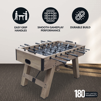 Hathaway Games Braxton 55-in Foosball Table-Foosball Table-Hathaway Games-Game Room Shop