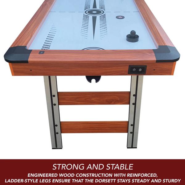 Hathaway Games Dorsett 60-in Air Hockey Table with LED Scoring-Air Hockey Tables-Hathaway Games-Game Room Shop