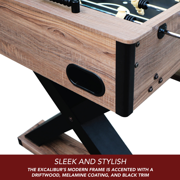 Hathaway Games Excalibur 54-in Foosball Table-Foosball Table-Hathaway Games-Game Room Shop