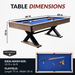 Hathaway Games Excalibur 7-ft Pool Table-Billiard Tables-Hathaway Games-Game Room Shop