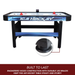 Hathaway Games Face-Off 60-in Air Hockey Table with LED Scoring-Air Hockey Tables-Hathaway Games-Game Room Shop