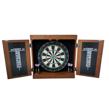 Hathaway Games Farmington Bristle Dartboard and Cabinet Set-Dartboard-Hathaway Games-Game Room Shop