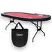 Hathaway Games Fourth Street 84-in Texas Holdem Folding Table Set-Poker & Game Tables-Hathaway Games-Game Room Shop