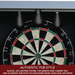 Hathaway Games Geneva Bristle Dartboard and Cabinet Set with LED Lighting-Dartboard-Hathaway Games-Game Room Shop