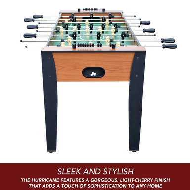 Hathaway Games Hurricane 54-Inch Foosball Table with Analog Scoring and Accessories-Foosball Table-Hathaway Games-Game Room Shop