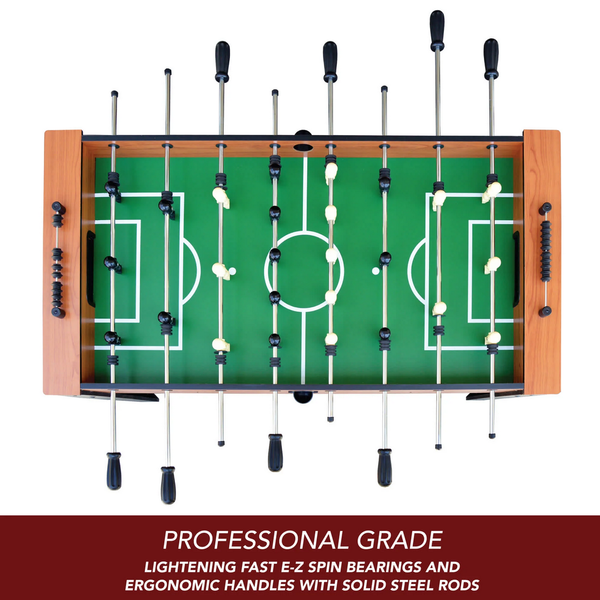 Hathaway Games Hurricane 54-Inch Foosball Table with Analog Scoring and Accessories-Foosball Table-Hathaway Games-Game Room Shop