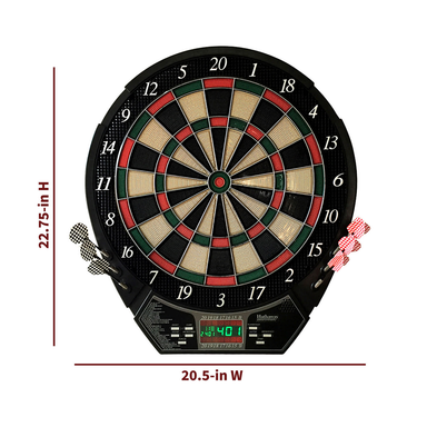 Hathaway Games Magnum 15.5-in Electronic Dartboard - 20 Games - Soft Tip-Dartboard-Hathaway Games-Game Room Shop