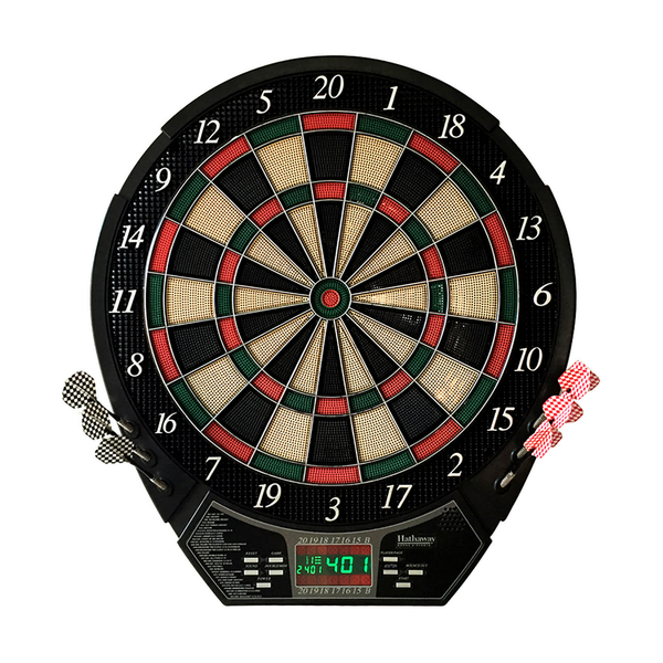 Hathaway Games Magnum 15.5-in Electronic Dartboard - 20 Games - Soft Tip-Dartboard-Hathaway Games-Game Room Shop