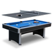 Hathaway Games Maverick II 7-ft Pool Table with Table Tennis Top - Black with Blue Felt-Billiard Tables-Hathaway Games-Game Room Shop