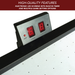 Hathaway Games Patriot 60-in Air Hockey Table with LED Scoring-Air Hockey Tables-Hathaway Games-Game Room Shop