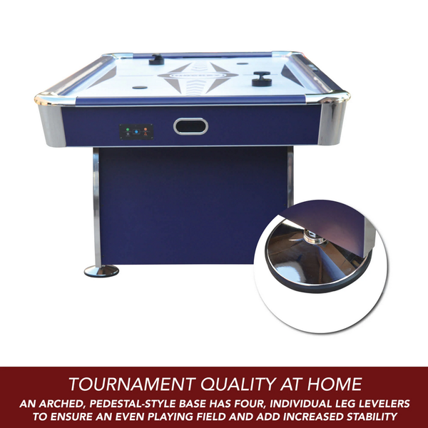 Hathaway Games Phantom II 90-in Air Hockey Table with LED Scoring and Lights-Air Hockey Tables-Hathaway Games-Game Room Shop