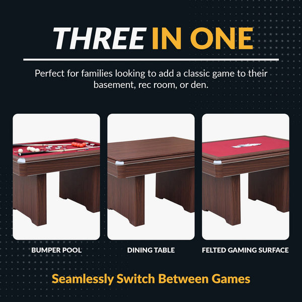 Hathaway Games Renegade II 54-in Bumper Pool Table-Billiard Tables-Hathaway Games-Game Room Shop