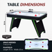 Hathaway Games Voyager 5-ft Air Hockey Table with LED Scoring-Air Hockey Tables-Hathaway Games-Game Room Shop