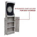Hathaway Games Westwood Bristle Dartboard and 84-in Free-Standing Cabinet-Dartboard-Hathaway Games-Game Room Shop