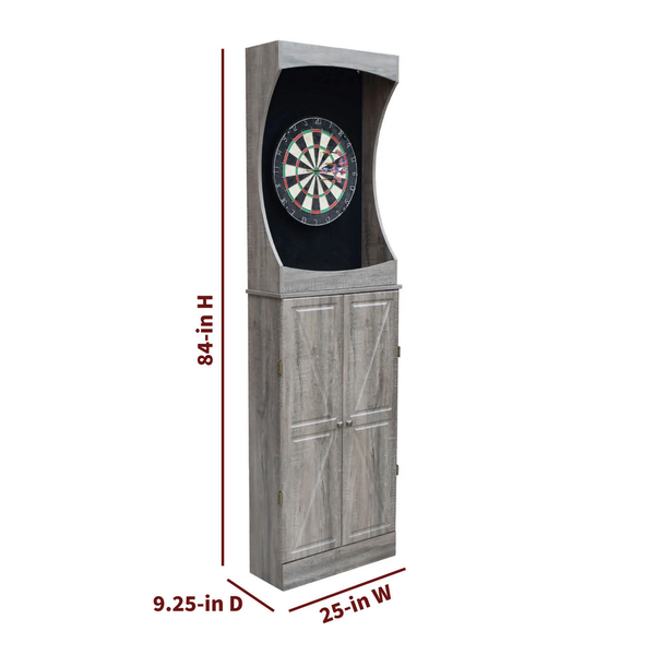 Hathaway Games Westwood Bristle Dartboard and 84-in Free-Standing Cabinet-Dartboard-Hathaway Games-Game Room Shop
