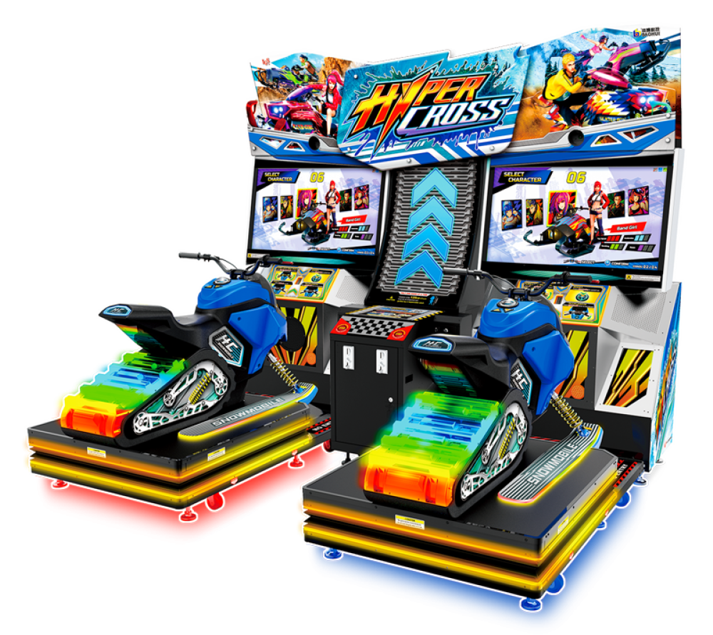 SEGA Arcade Hyper Cross Motion Twin Arcade Machine-Arcade Games-SEGA Arcade-Game Room Shop