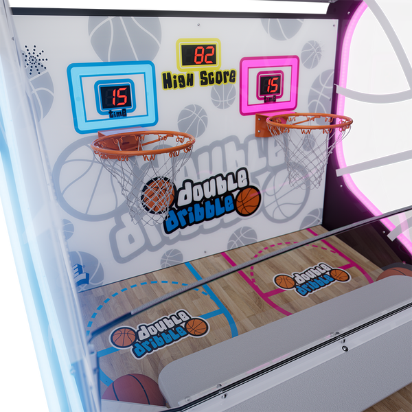 ICE Double Dribble Arcade Basketball Game-Arcade Games-ICE-Card Reader Ready ($8,999)-Game Room Shop